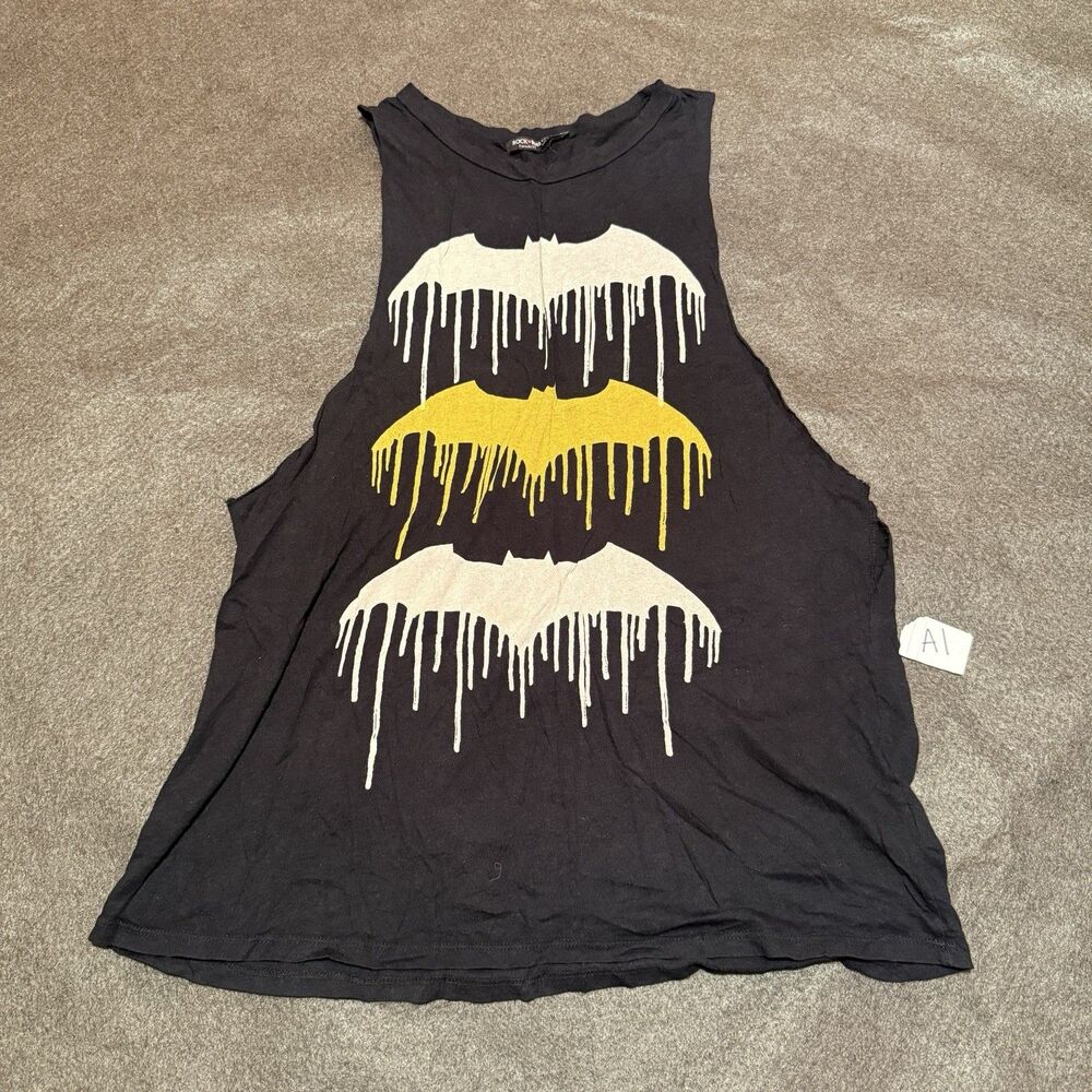 Rock & Rose Classic Womens L Large Muscle Tank Top Proverbs 3:5 Casualwear